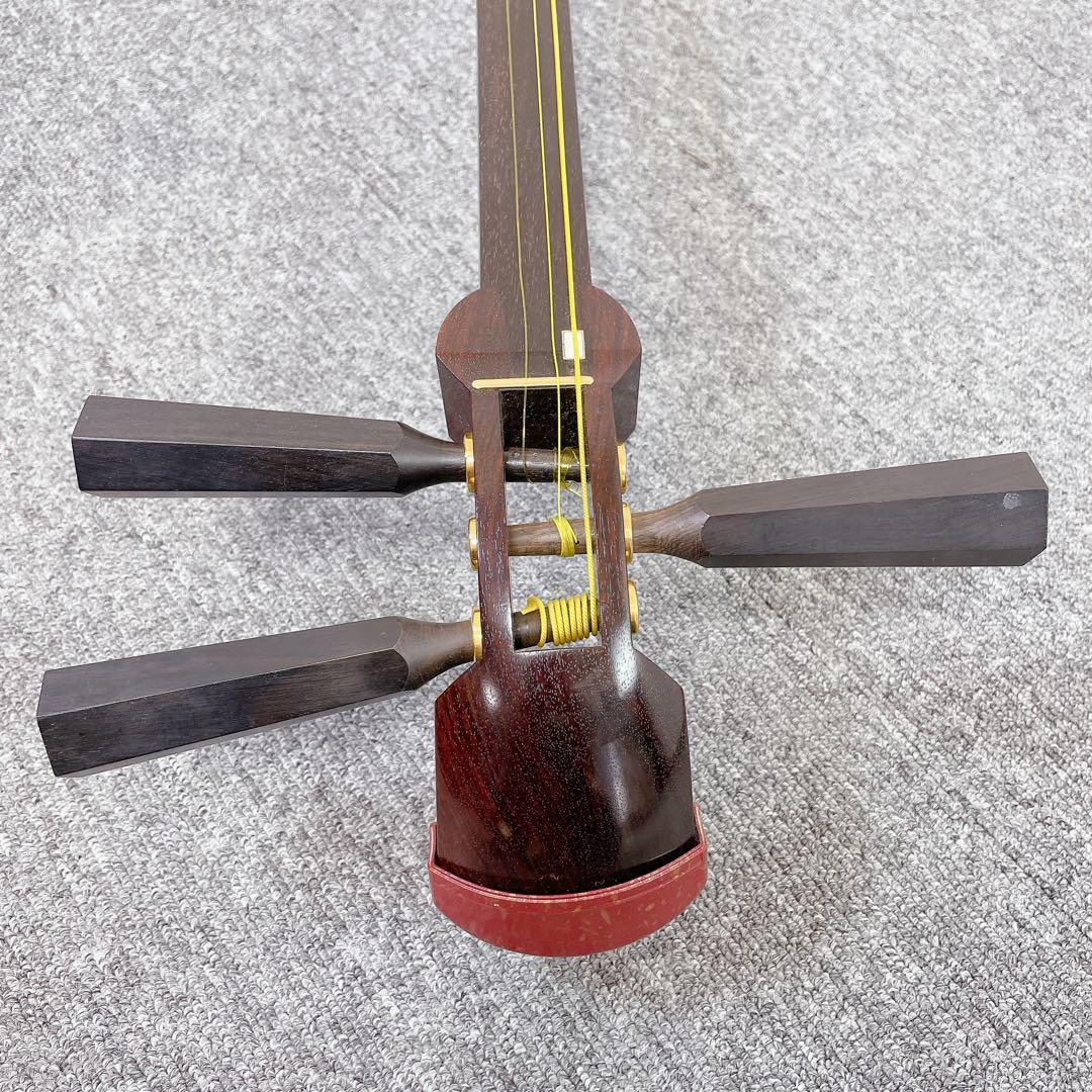 津軽三味線 K8 太棹 東さわり 紅木 子持ち綾杉胴 - メルカリ