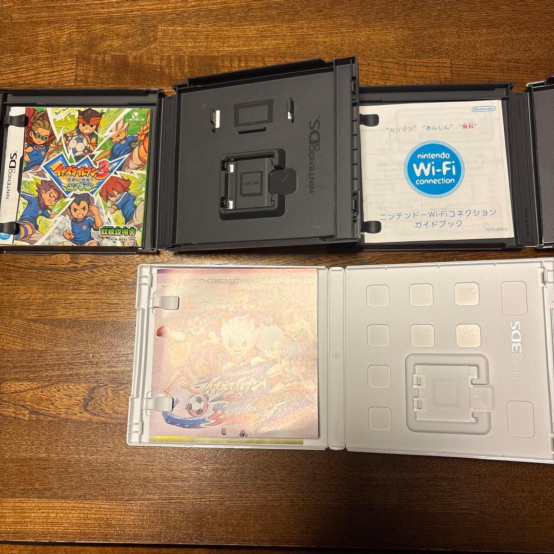 イナズマイレブンシリーズ 3作品セットパッケージのみ※ソフト無しです