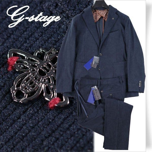 値下）g-stage 秋冬 コーデュロイストレッチ ジャケット+パンツ 48 L 値下）g-stage 秋冬 コーデュロイストレッチ ジャケット+パンツ 48 L