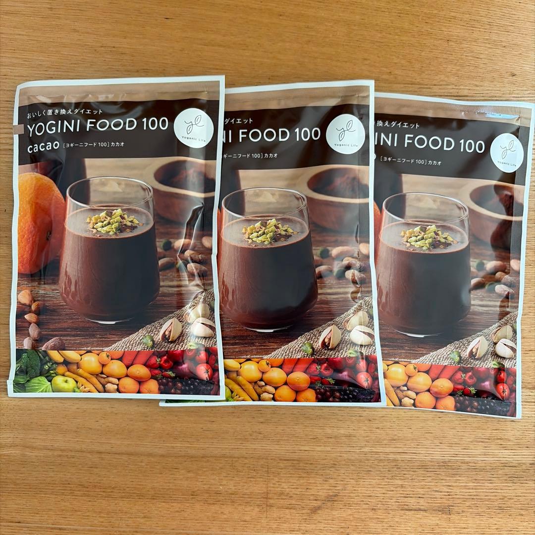 YOGINI FOOD 100 cacao 100g3袋 - メルカリ