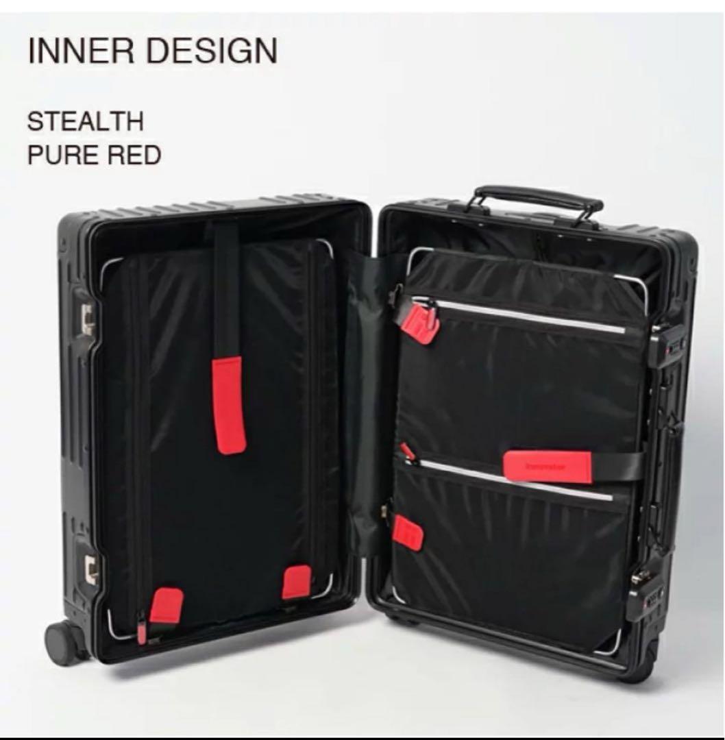 イノベーター 36L アルミスーツケース ステルス(黒） inv1811 - メルカリ