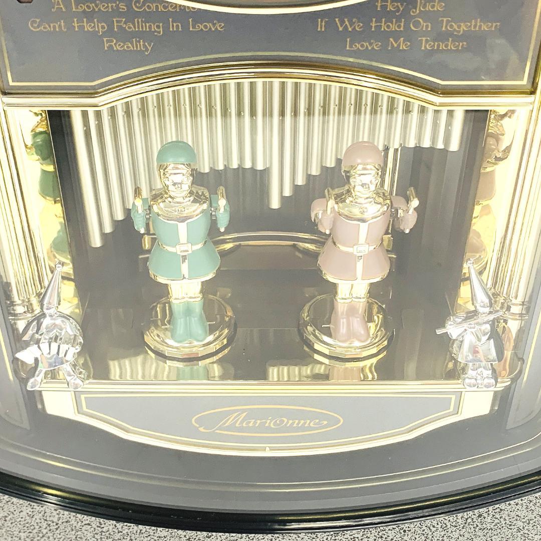 セイコー からくり時計 マリオーヌ RE523N【動作品 メロディー難あり