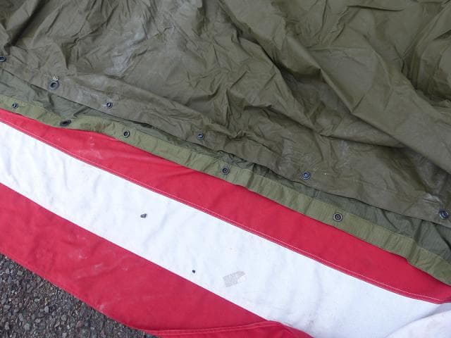 レア！ 1984” 米軍実物 OD ポンチョ リップストップ No39 - メルカリ