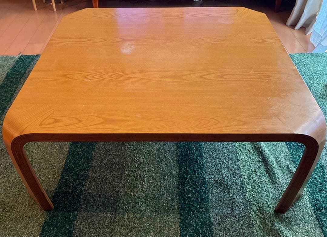 希少90cm】天童木工 乾三郎デザイン 座卓 ローテーブル ミッド