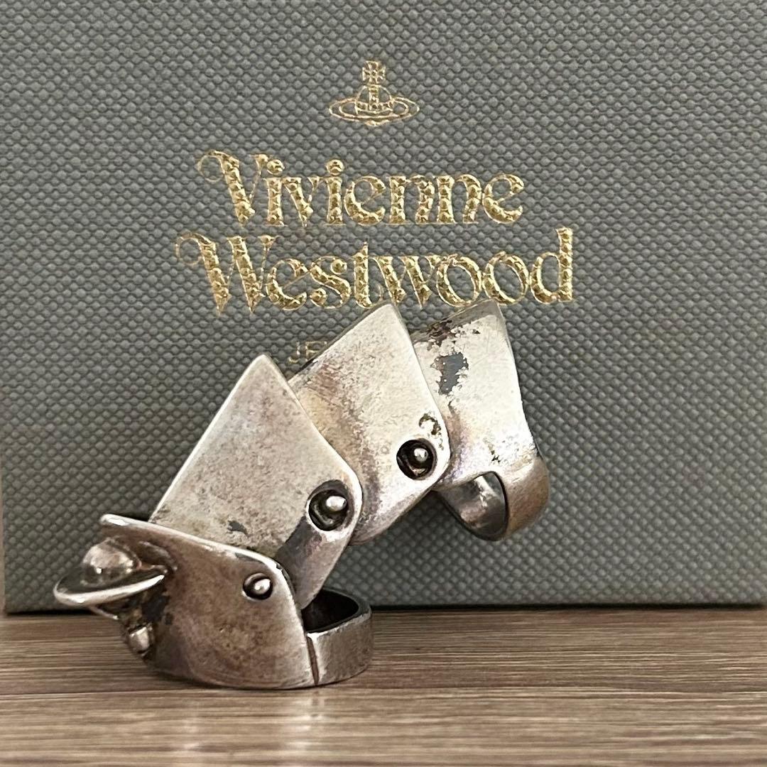 希少】旧型 Vivienne Westwood アーマーリング XS - メルカリ