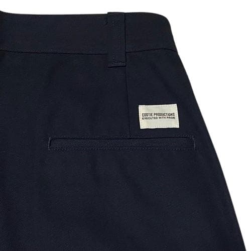 美品 COOTIE RAZA 1 TUCK トラウザーズ ネイビー L ワイド - メルカリ