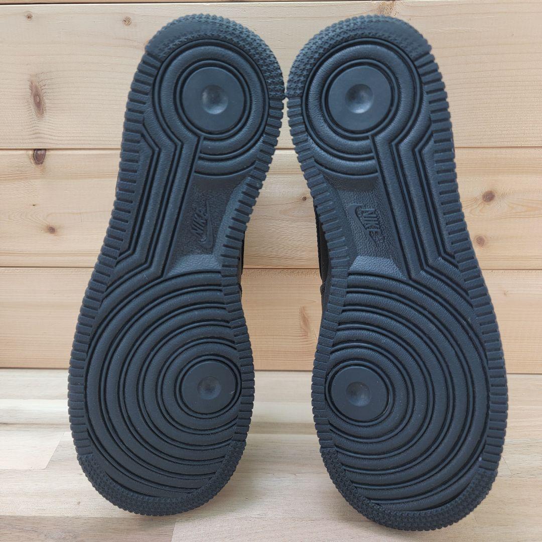 ナイキ ウィメンズ エアフォース1 ロー 07 \"ブラック\" 24センチ