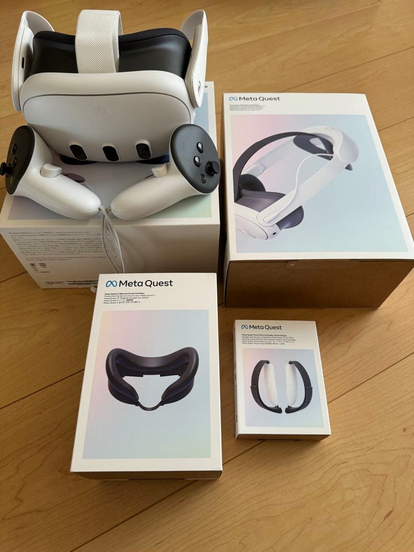  Quest3メタクエスト3本体&周辺機器3種類 合計4点セット Amazon.co.jp: Meta Quest 3 128GB|最もパワフルなMeta Quest|究極の