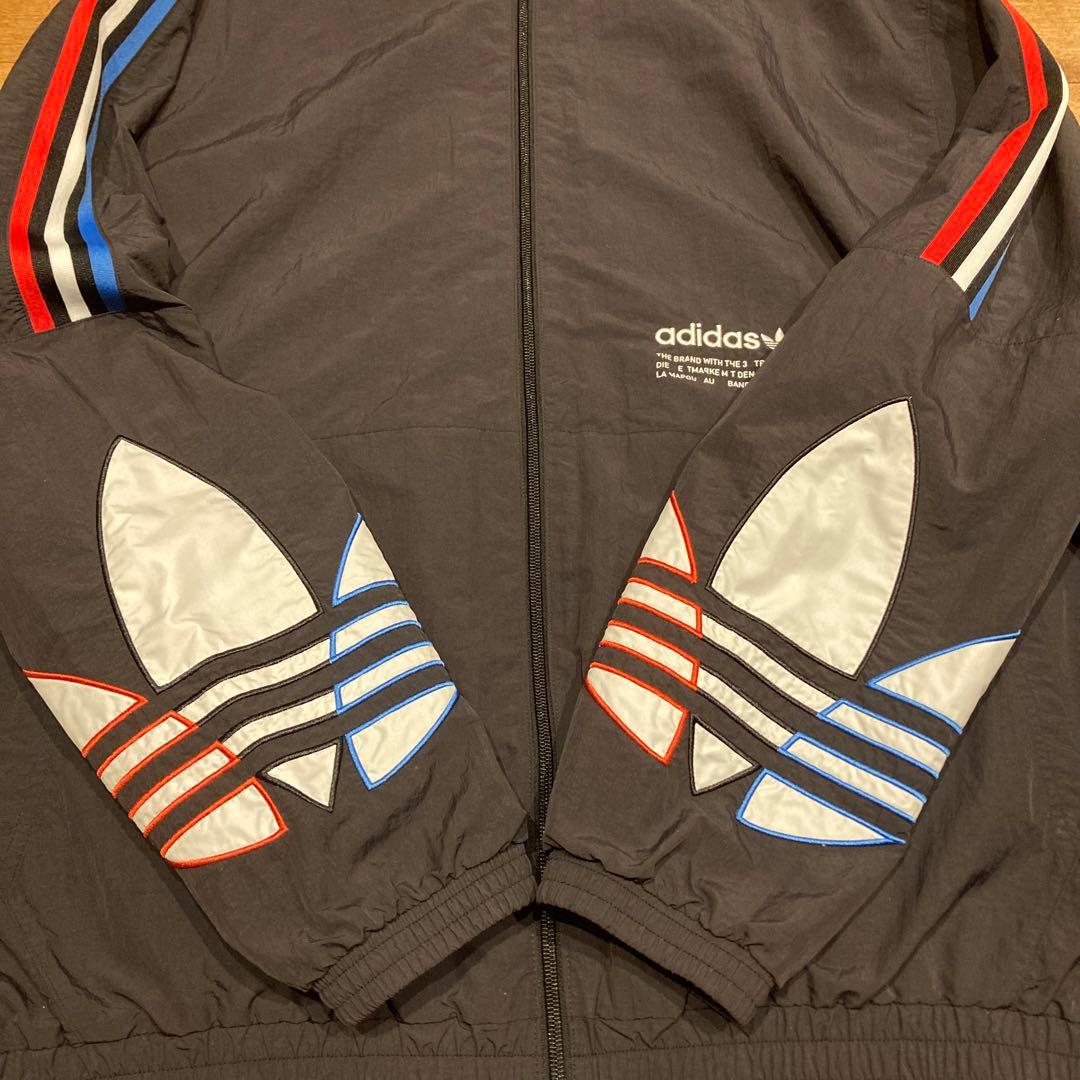 目黒蓮さん着用/アディダス/トラックジャージ/トリコロール