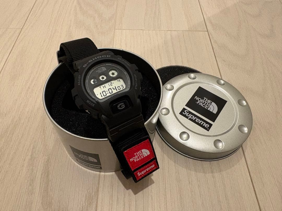 Supreme TNF G-SHOCK DW-6900NS-1JR 新品 G-SHOCK Supreme×THE NORTH FACE×G-SHOCK 限定トリプルコラボモデル G