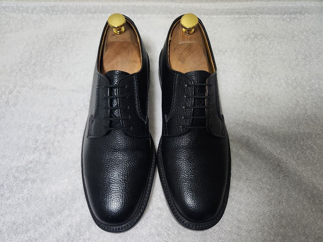 【使用2回】REGAL　リーガル　24.5cm　プレーントゥ　グレインレザー