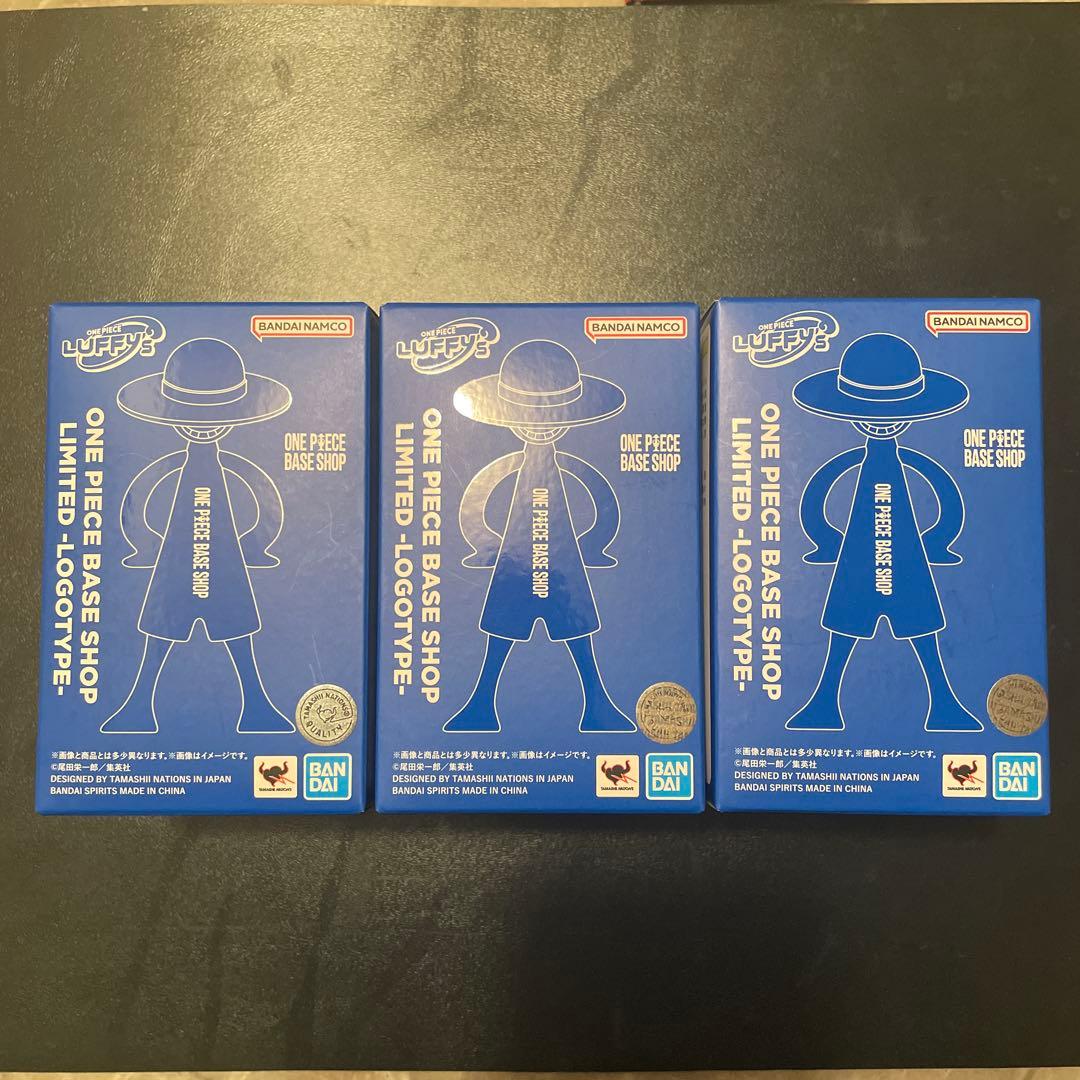 ルフィズ ワンピース BASE SHOP LIMITED-LOGOTYPE 3個 - メルカリ