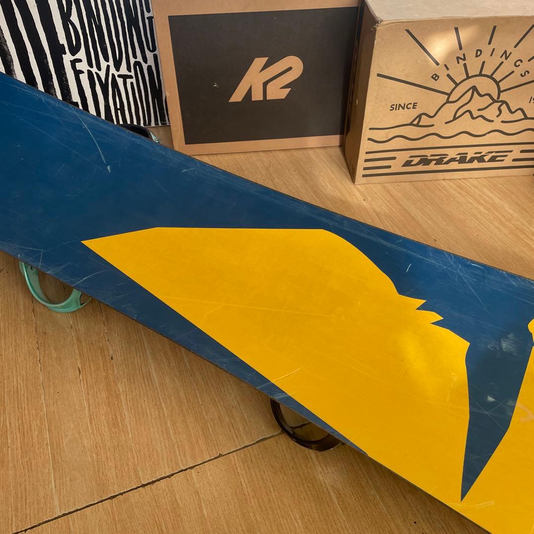 BURTON バートン バインディング付きスノーボードセット ジブ