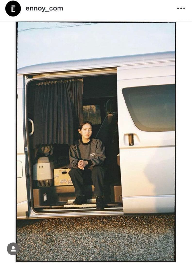 Ennoy BORDER CREW NECK SWEAT - メルカリ