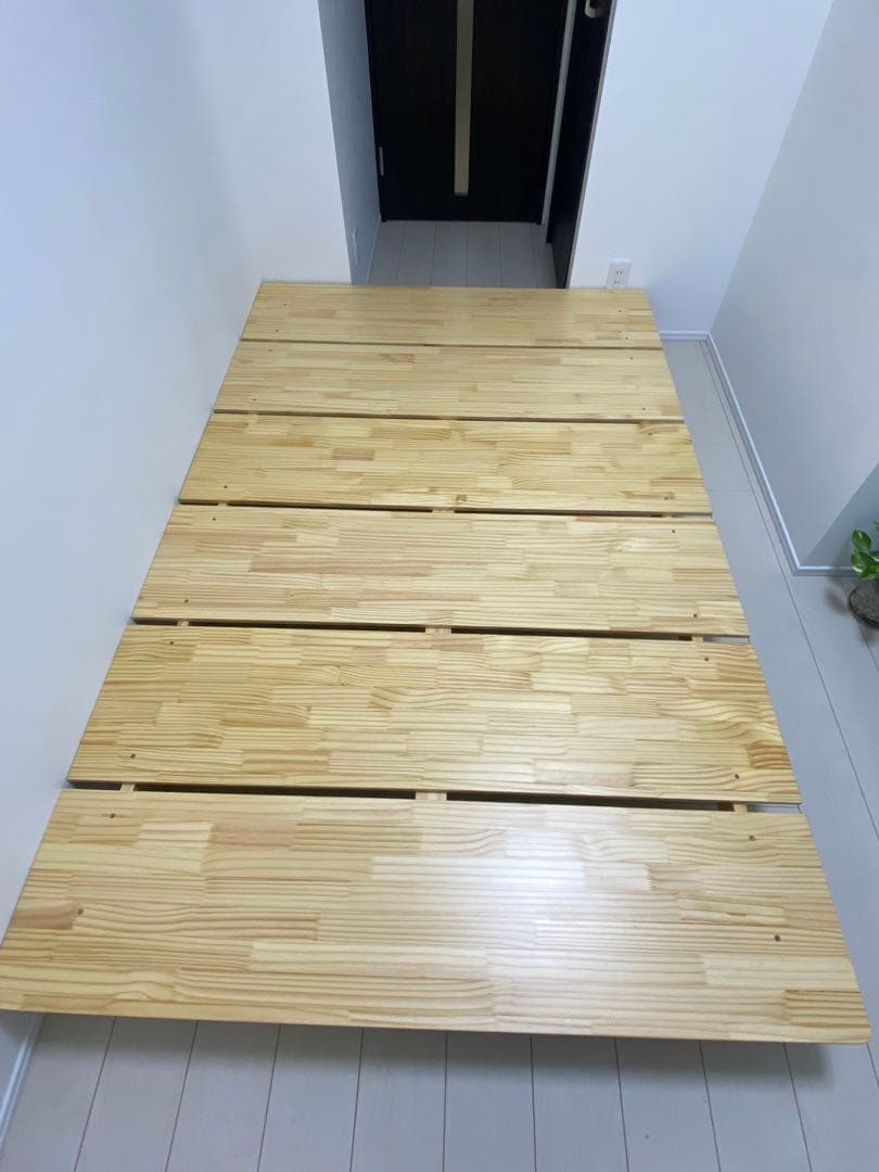 LOWYA セミダブル　ベット セミダブル] ベッドフレーム 単品orマットレスセット すのこベッド