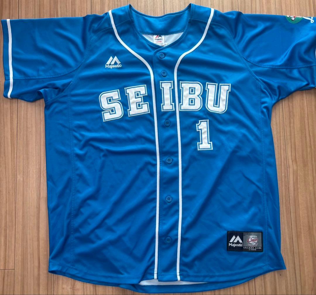 西武ライオンズ 栗山巧 ライオンズクラシックユニフォーム - メルカリ