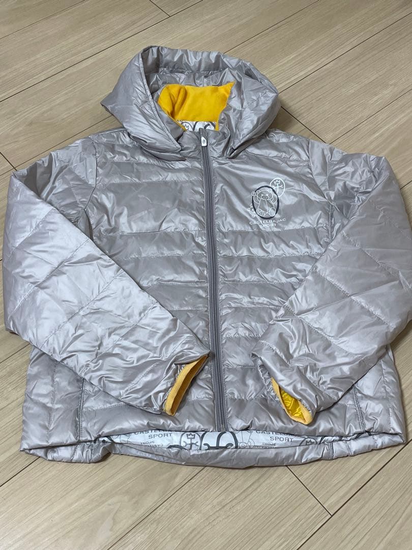 美品】CASTELBAJAC ダウンジャケット シルバー 44 ゴルフウェア - メルカリ
