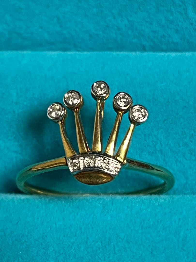 K18 ダイアモンドクラウンモチーフリング 11号 2g 楽天市場】クラウンモチーフ ダイヤモンド リング Eliza/エリザ K18
