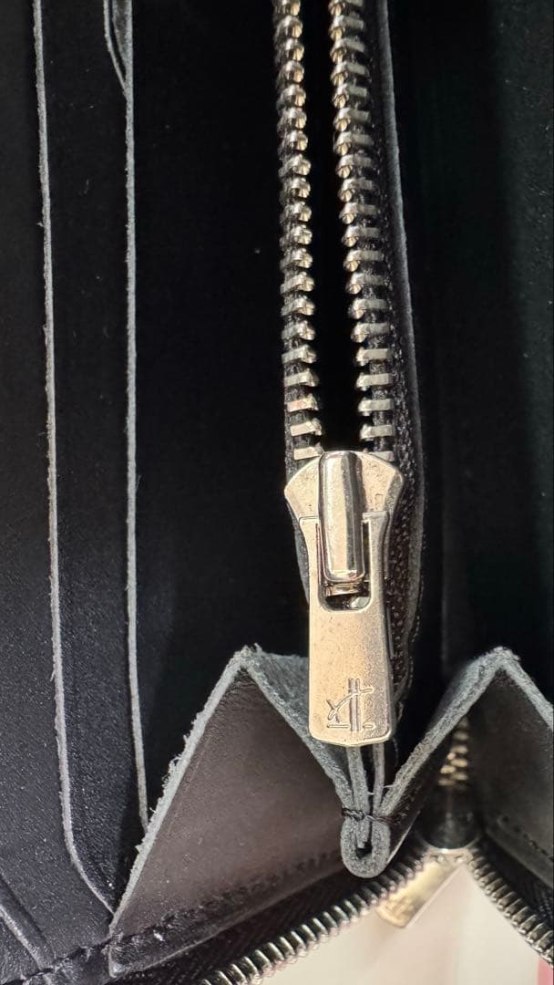 【日曜限定価格！】SINSIN バタール キャビアスキンレザー 黒 新進工房