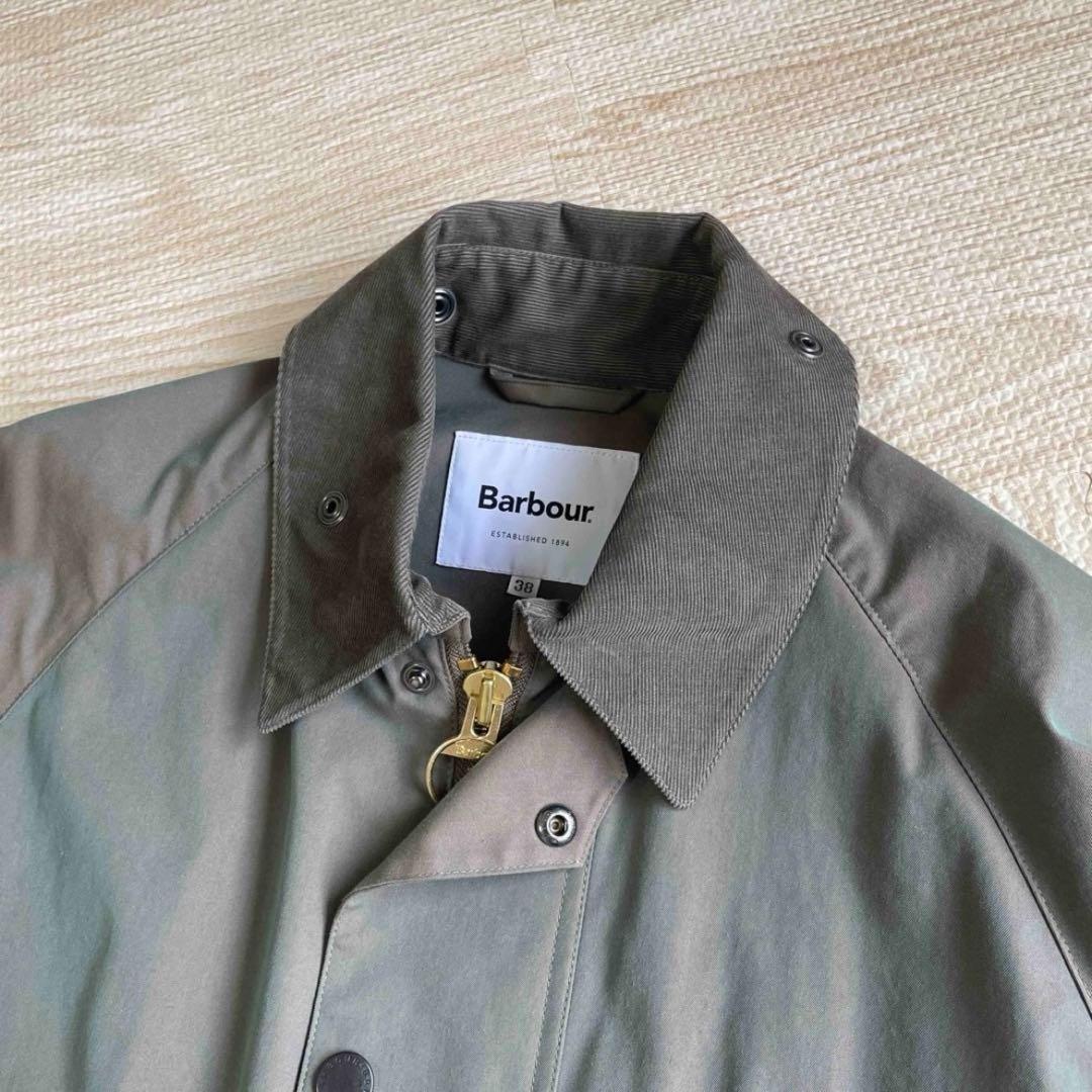 ジャーナル別注 バブアー トランスポート 38 玉虫色 ノンオイル 美品