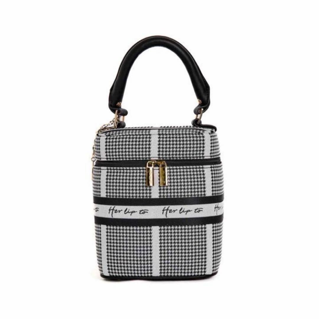 Herlipto Jacquard Vanity Bag シルバー ハリプ - メルカリ