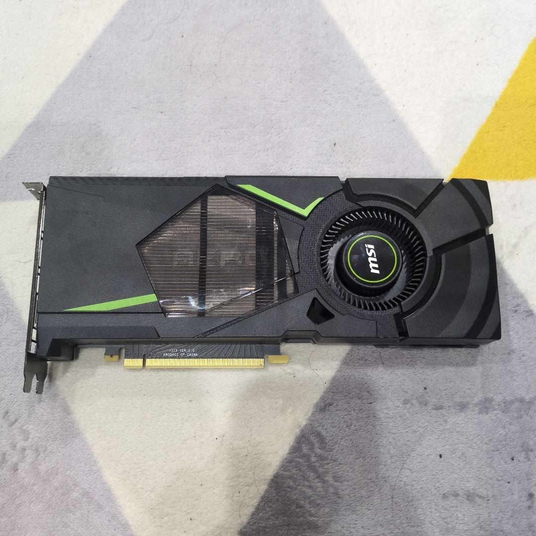 MSI GeForce RTX2080 グラフィックボード GeForce RTX 2080 VENTUS 8G V2 | MSI グラフィックボード GeForce RTX