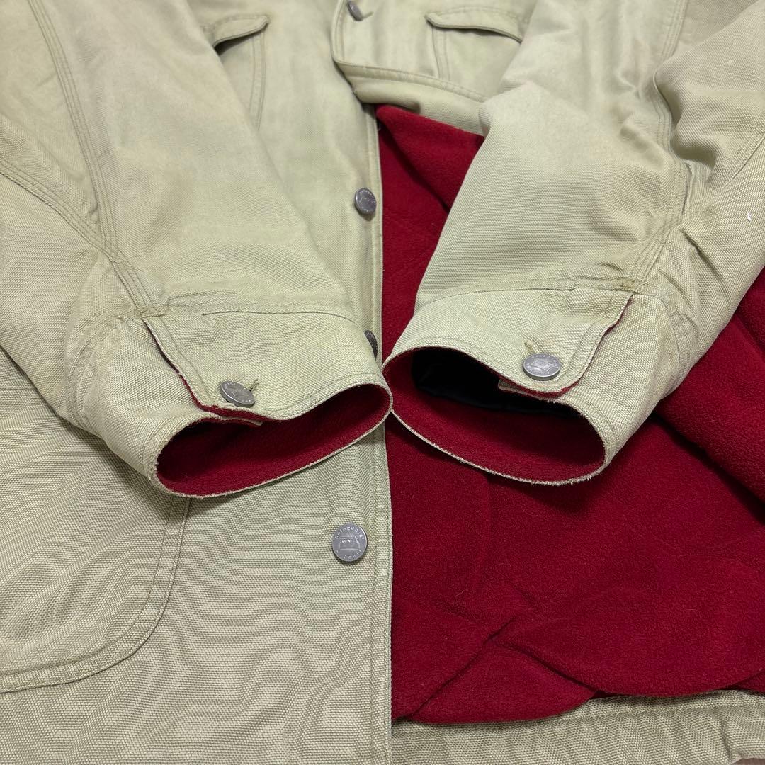 99年製 patagonia nuevorange ヌエボレンジ 襟レザー90s - メルカリ