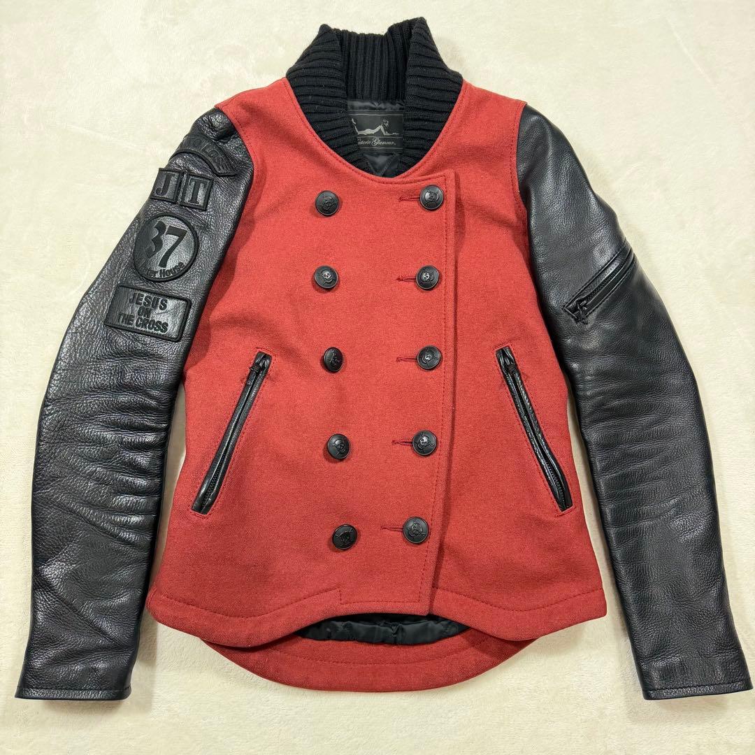 極美品 ヒステリックグラマー 希少 カウレザー レザーワッペン ダブルブレスト 楽天市場】HYSTERIC GLAMOUR ヒステリックグラマー ジャケット サイズ