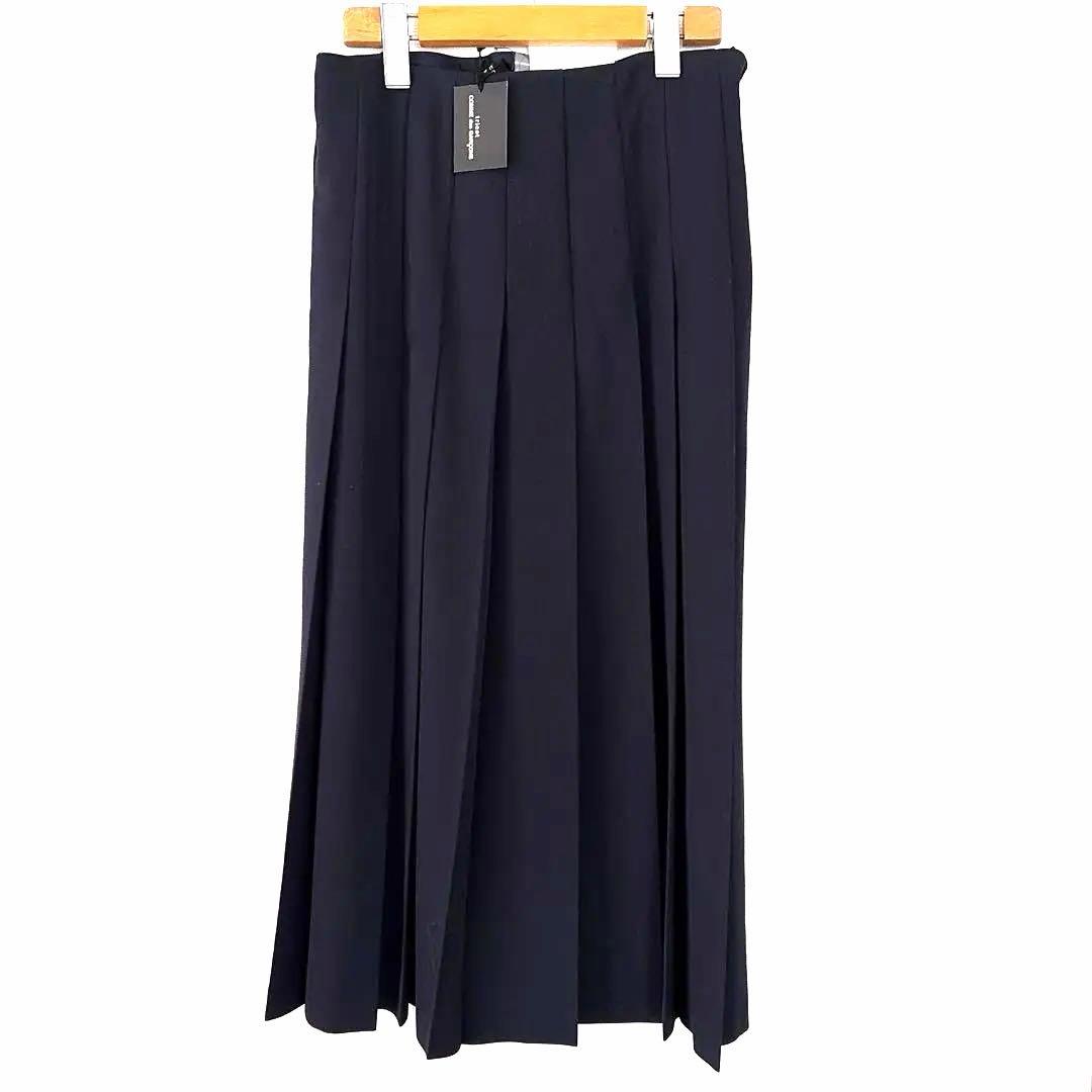 新品　トリコ コムデギャルソン　プリーツドッキングスカート 中古・古着通販】tricot COMME des GARCONS (トリココムデギャルソン