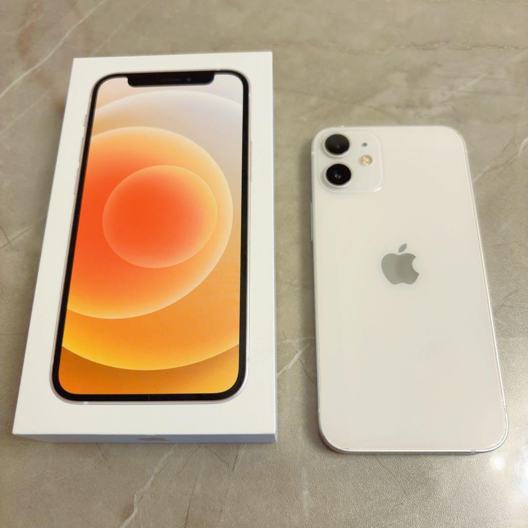 Apple iPhone 12mini ホワイト 256GB SIMフリー - メルカリ