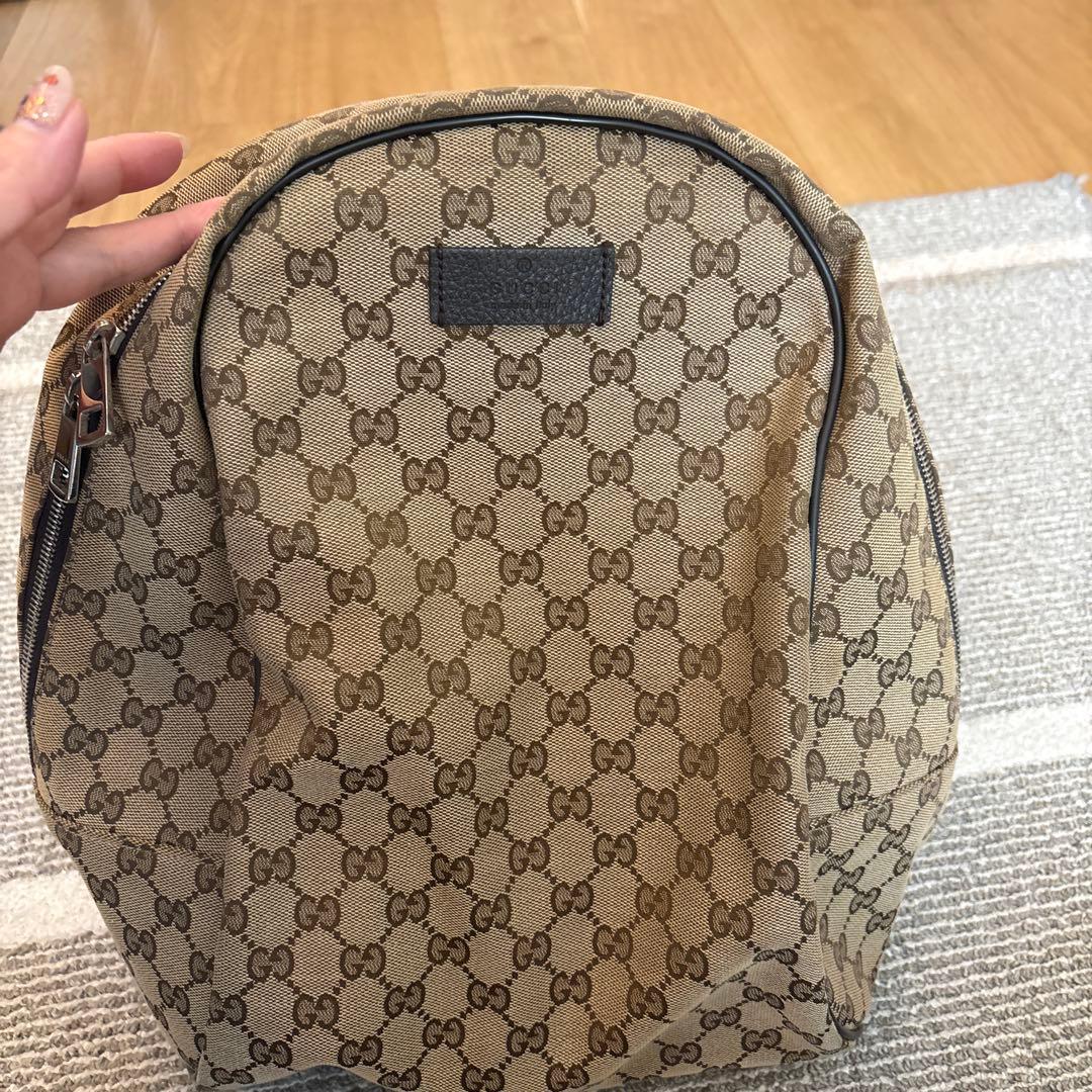 GUCCI ベージュ GGパターン リュック 楽天市場】【新品】 グッチ バックパック ラージ GUCCIロゴ GG