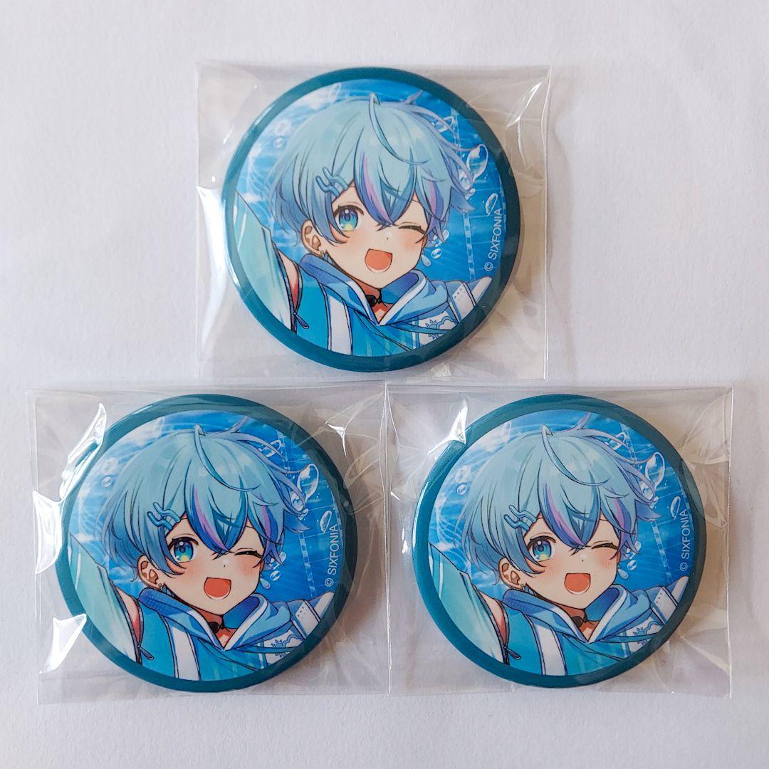 雨乃こさめ シクフォニ 缶バッジ 第12弾 ソロ曲 ジグザグ 3点セット