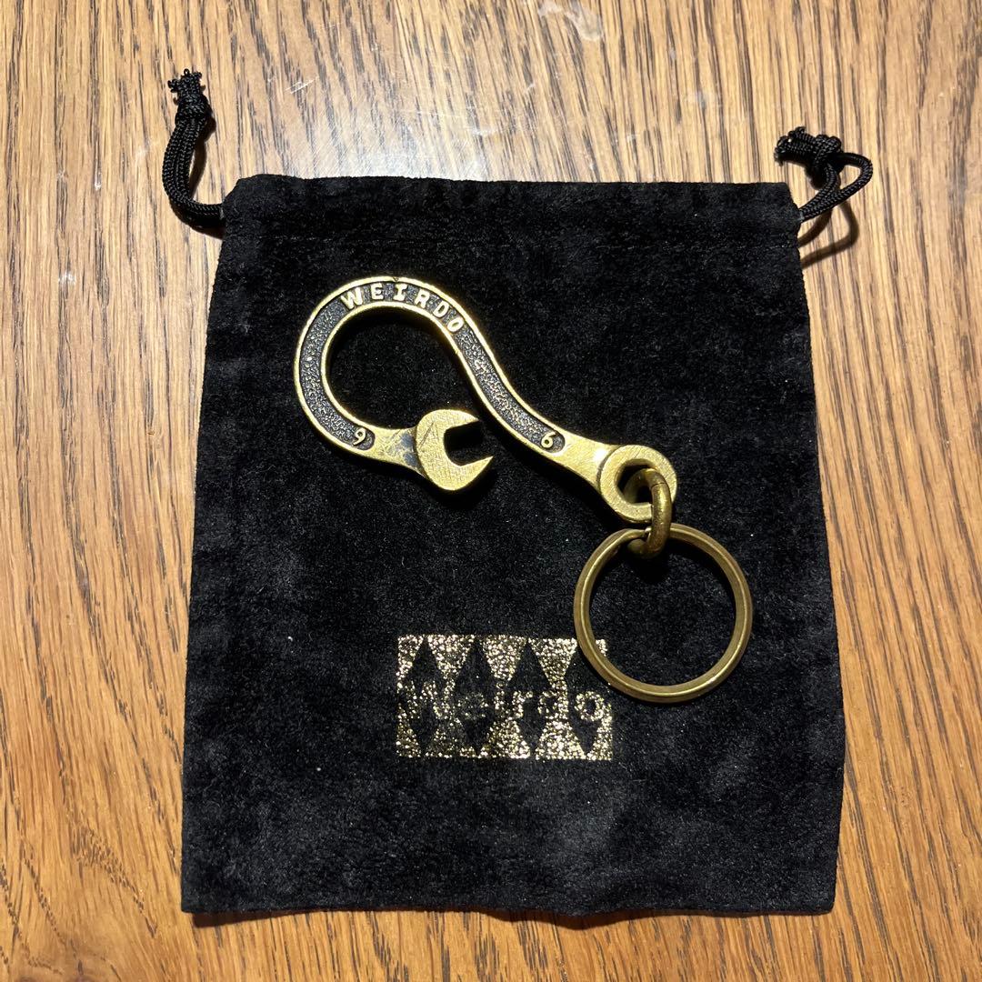 Weirdo キーホルダー　キーフック　巾着有り WEIRDO JEWELRY/ウィアードジュエリー】「Padlock Key Chain