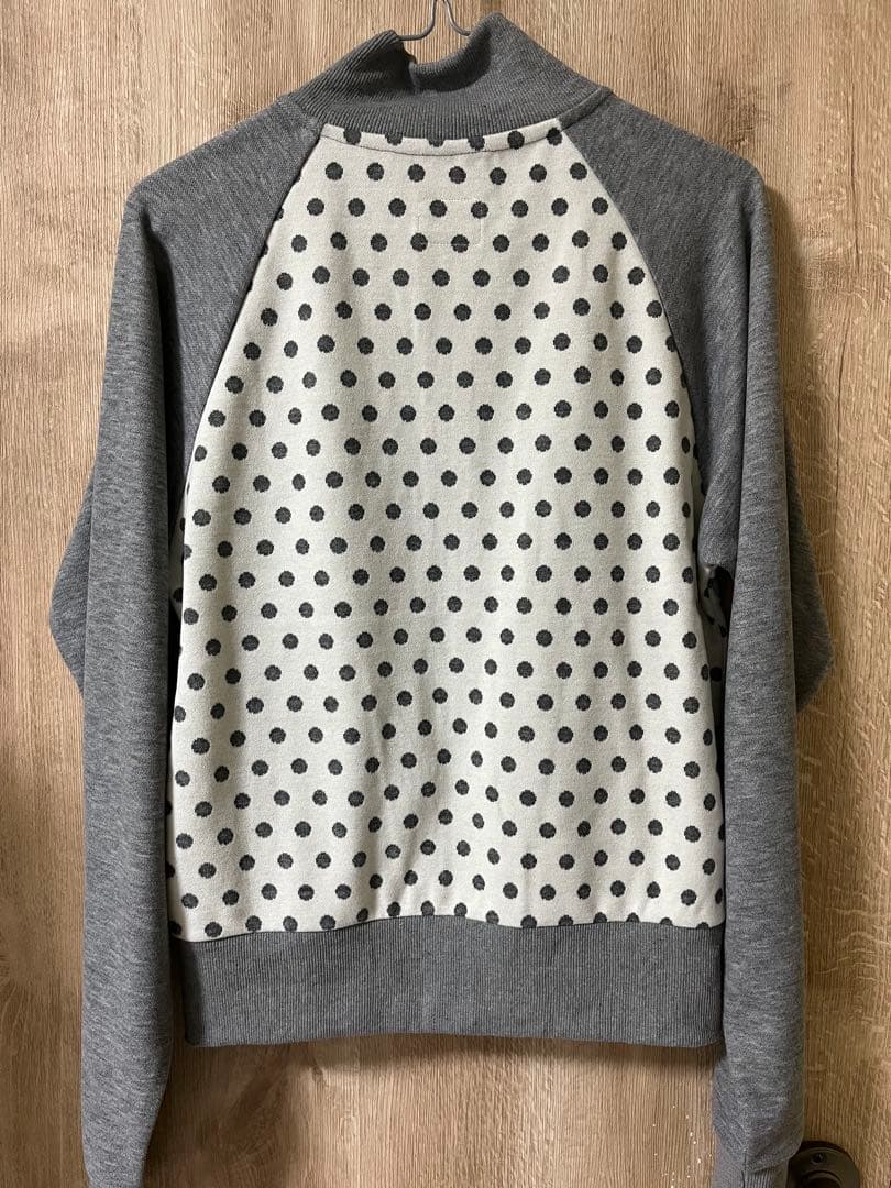 the coldest moment zip-up ドットジップアップ 水玉