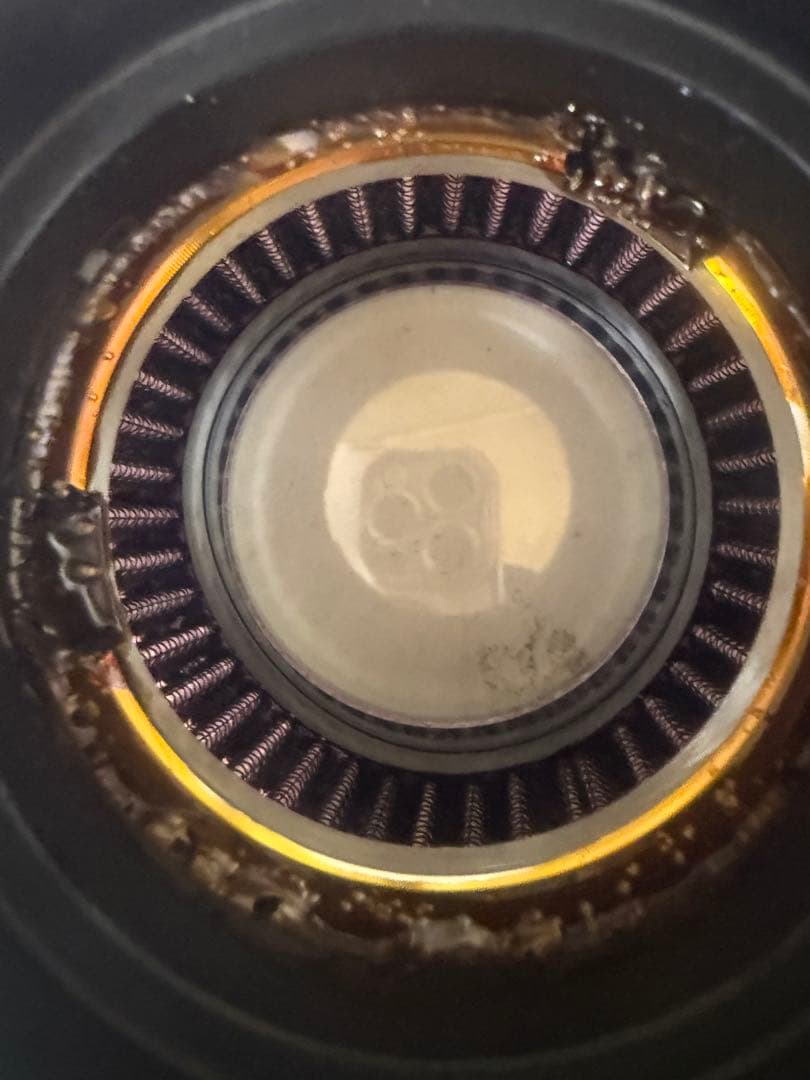 スケルトン エアクリ ハーレー用 カスタム品（ドラッグスター装着例