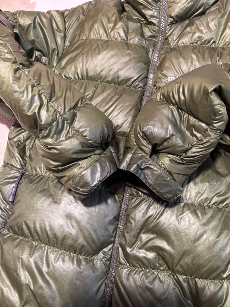 h*o様 mont-bell アルパインダウンジャケット オリーブ 800fp - メルカリ