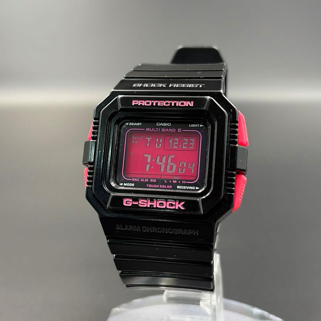 CASIO G-SHOCK GW-5510B ブラック×ピンク 電波ソーラー GW-5510B-1JFサポートページ | CASIO