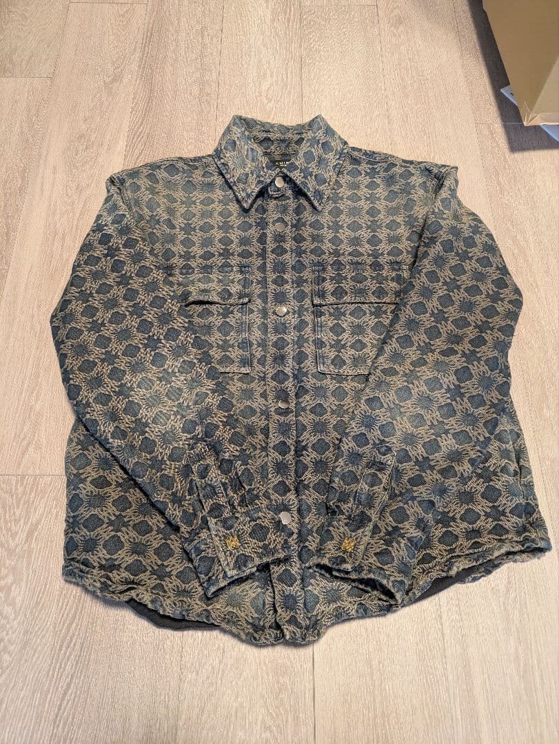 AMIRI MA ロゴ総柄ジャケット　M 23882990_54055428_600.jpg