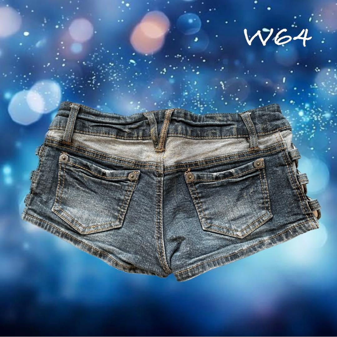 d.i.a.同型ラメサイドリングマイクロミニショートパンツ平成ギャル強め