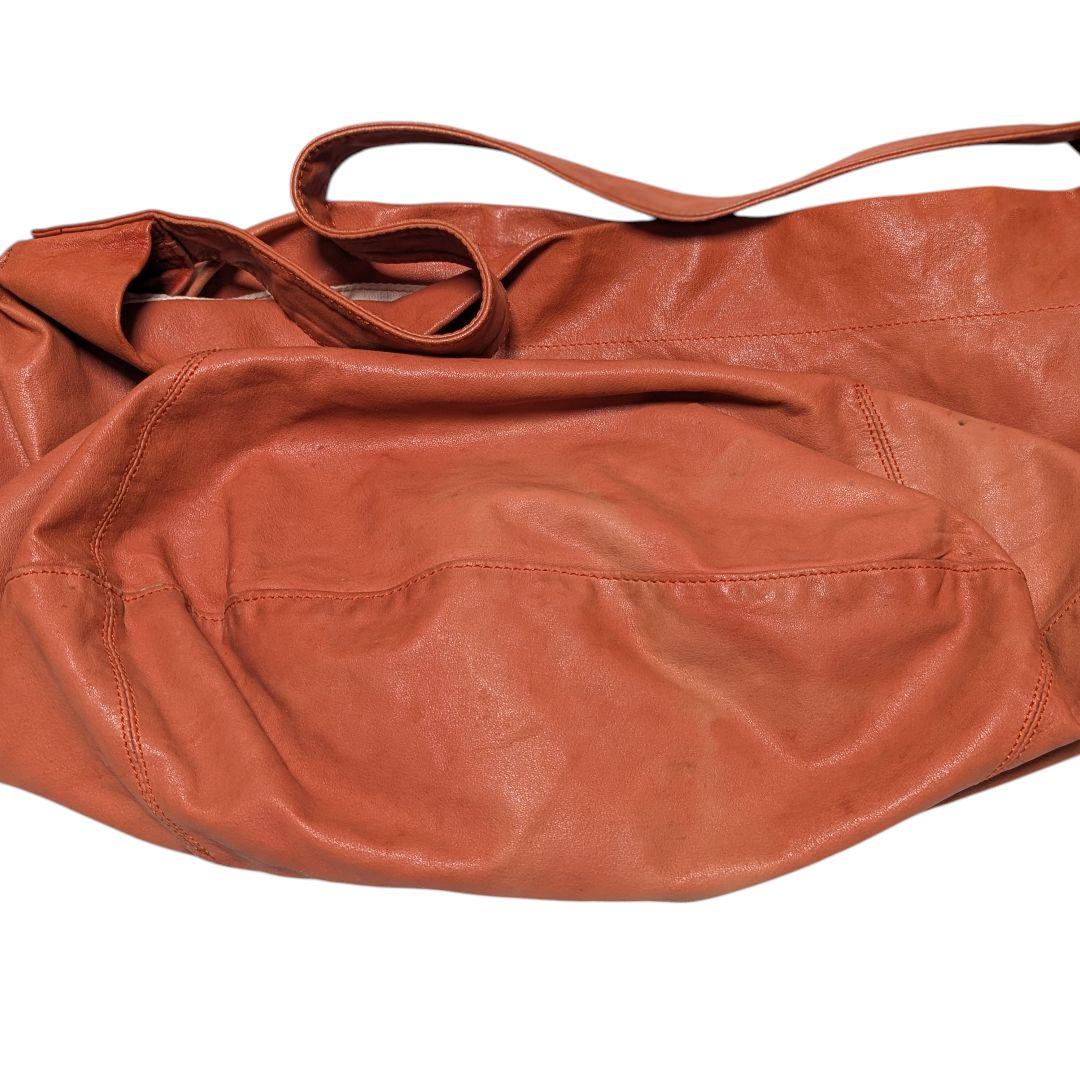 希少色☆ARTS&SCIENCE レザー ワンショルダー トートバッグ オレンジ