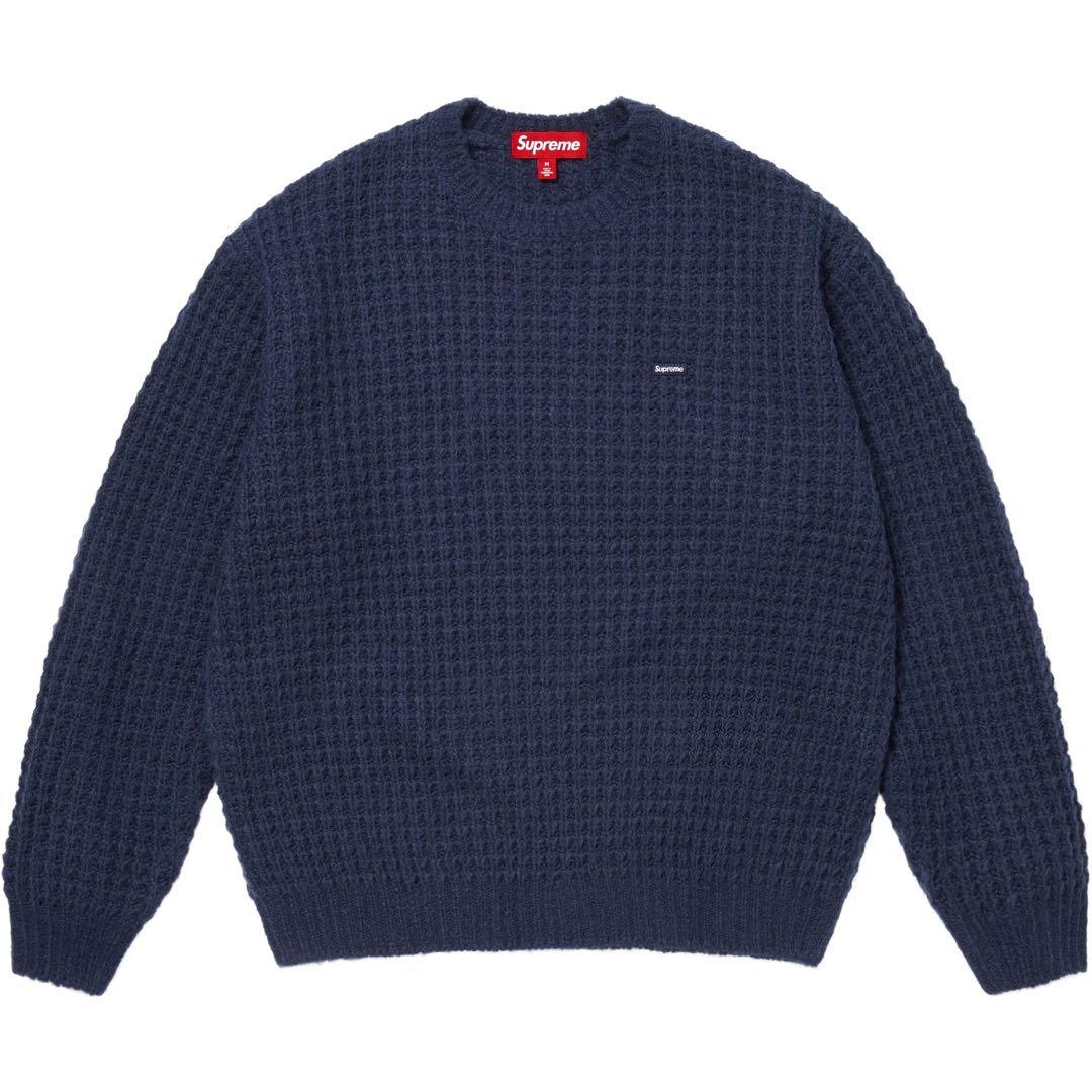 トップス Small Box Waffle Sweater Supreme Waffle Small Box Sweater