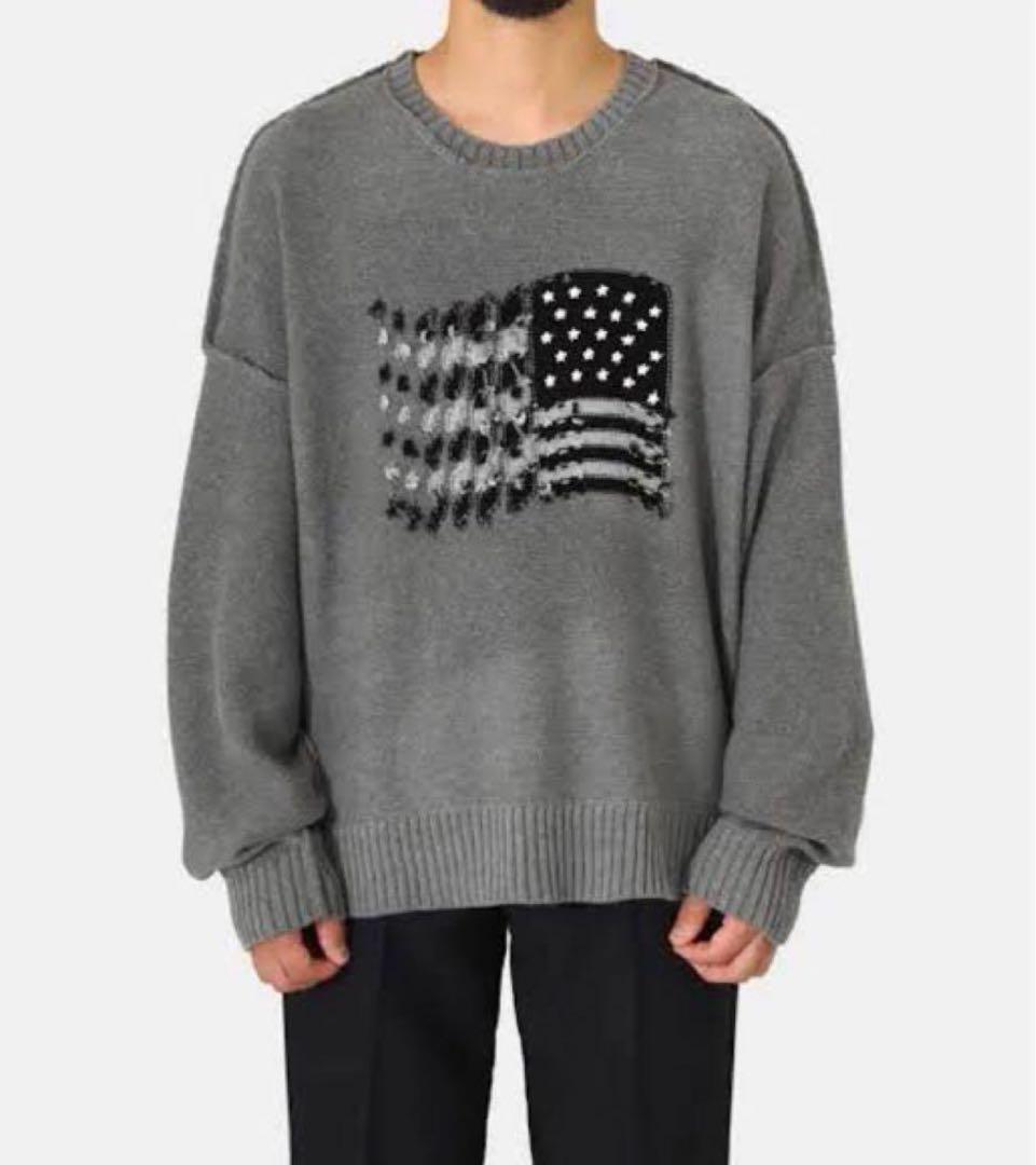 た*ー様 DAIRIKU ダイリク 星条旗 ニット アメリカ国旗 - メルカリ