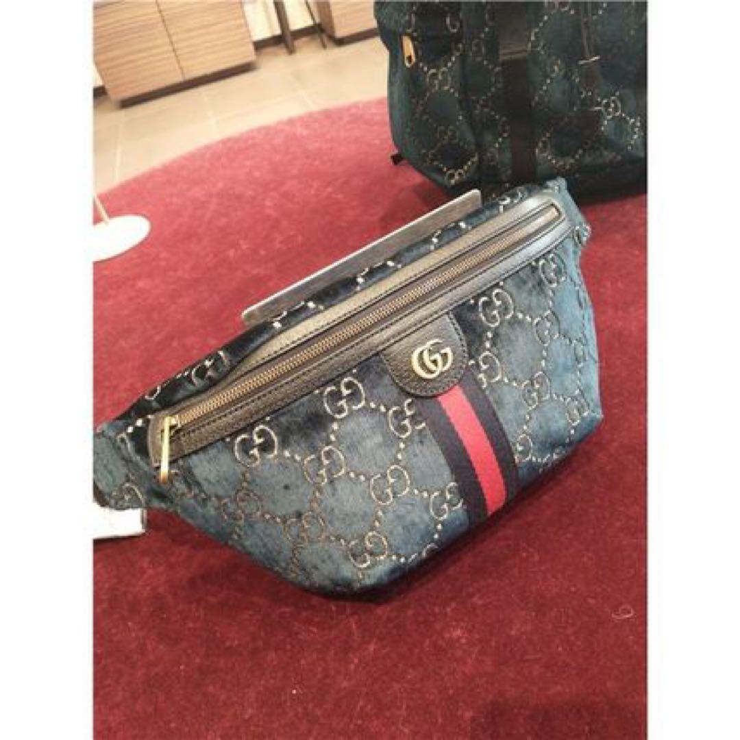 GUCCI ダークグリーン　ボディバッグ、ウエストポーチ 楽天市場】GUCCI グッチ メンズ レディースウエストポーチ ボディー