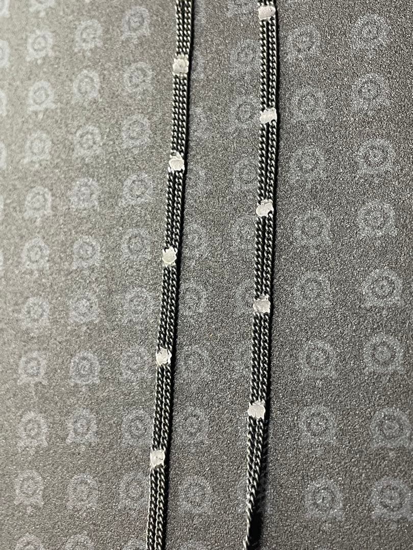 ヴィンテージ　sv925 色石ネックレス　31.4g