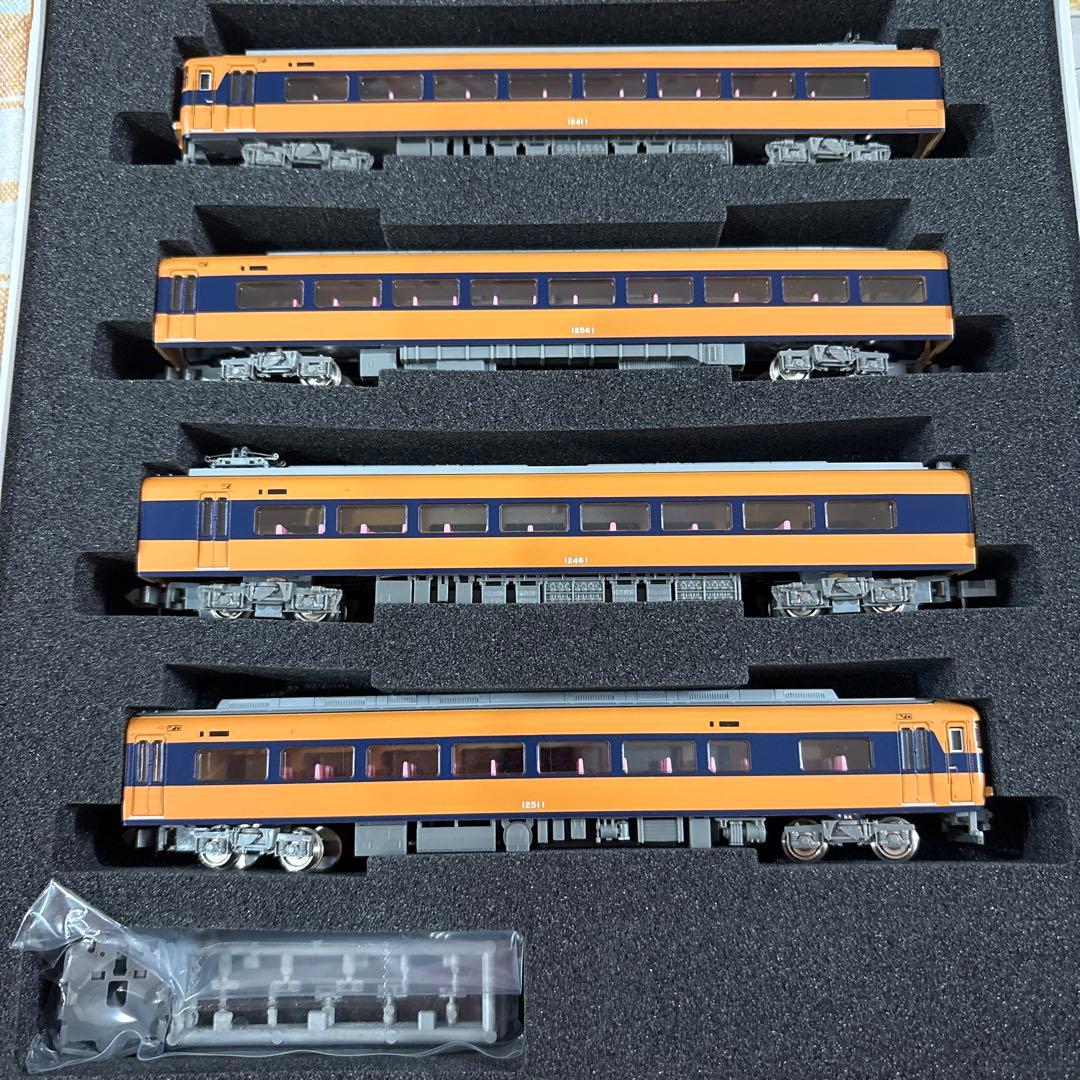 新品。GREENMAX 近鉄12410系 Nゲージ 31825＞近鉄12410系（旧塗装・喫煙室無し・12412編成）基本4両編成