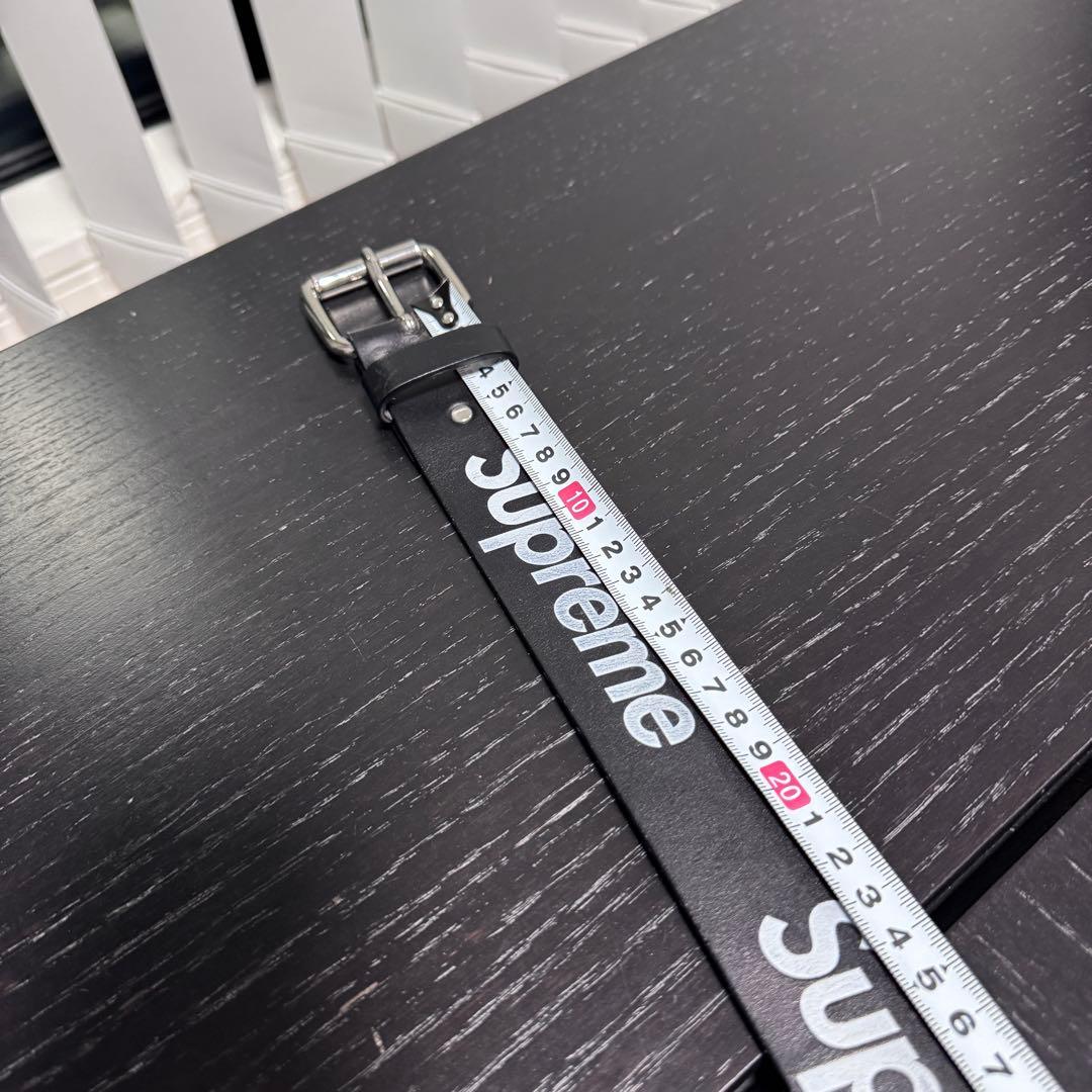 【サイズS/M】Supreme / Repeat Leather Belt