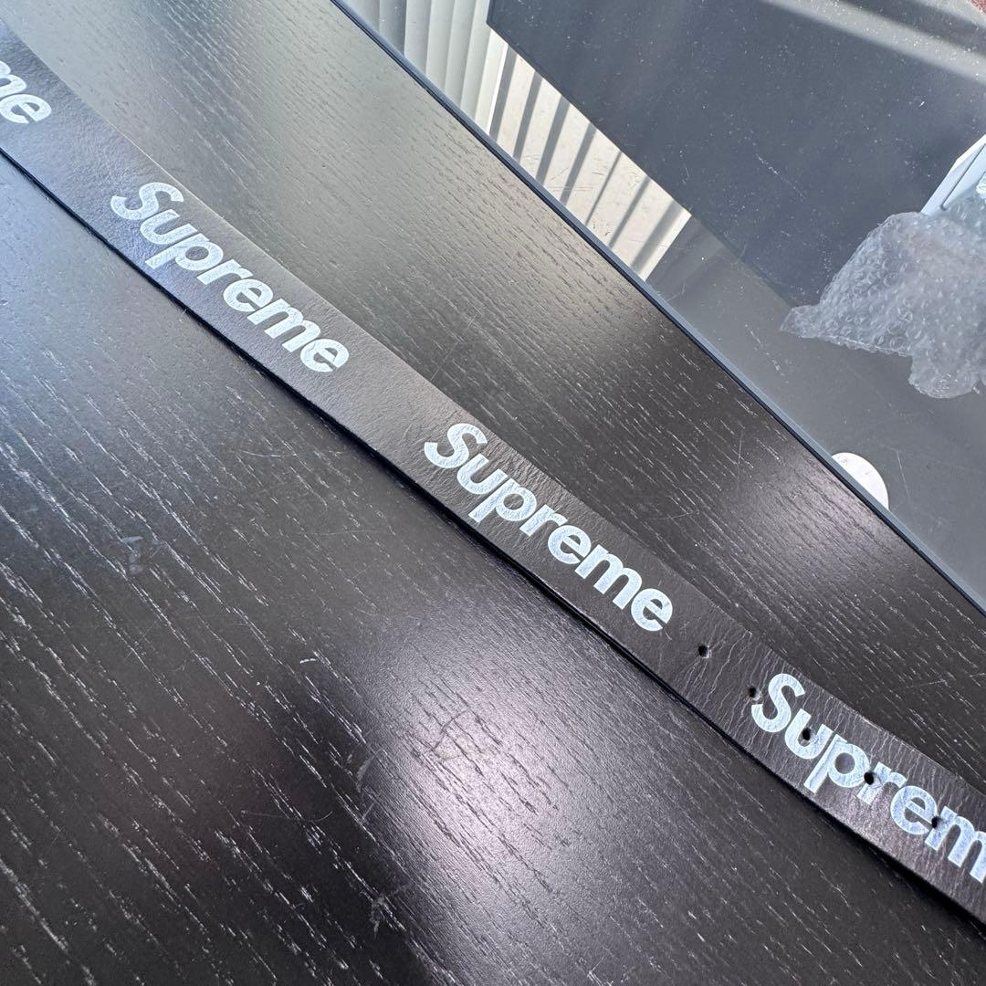【サイズS/M】Supreme / Repeat Leather Belt