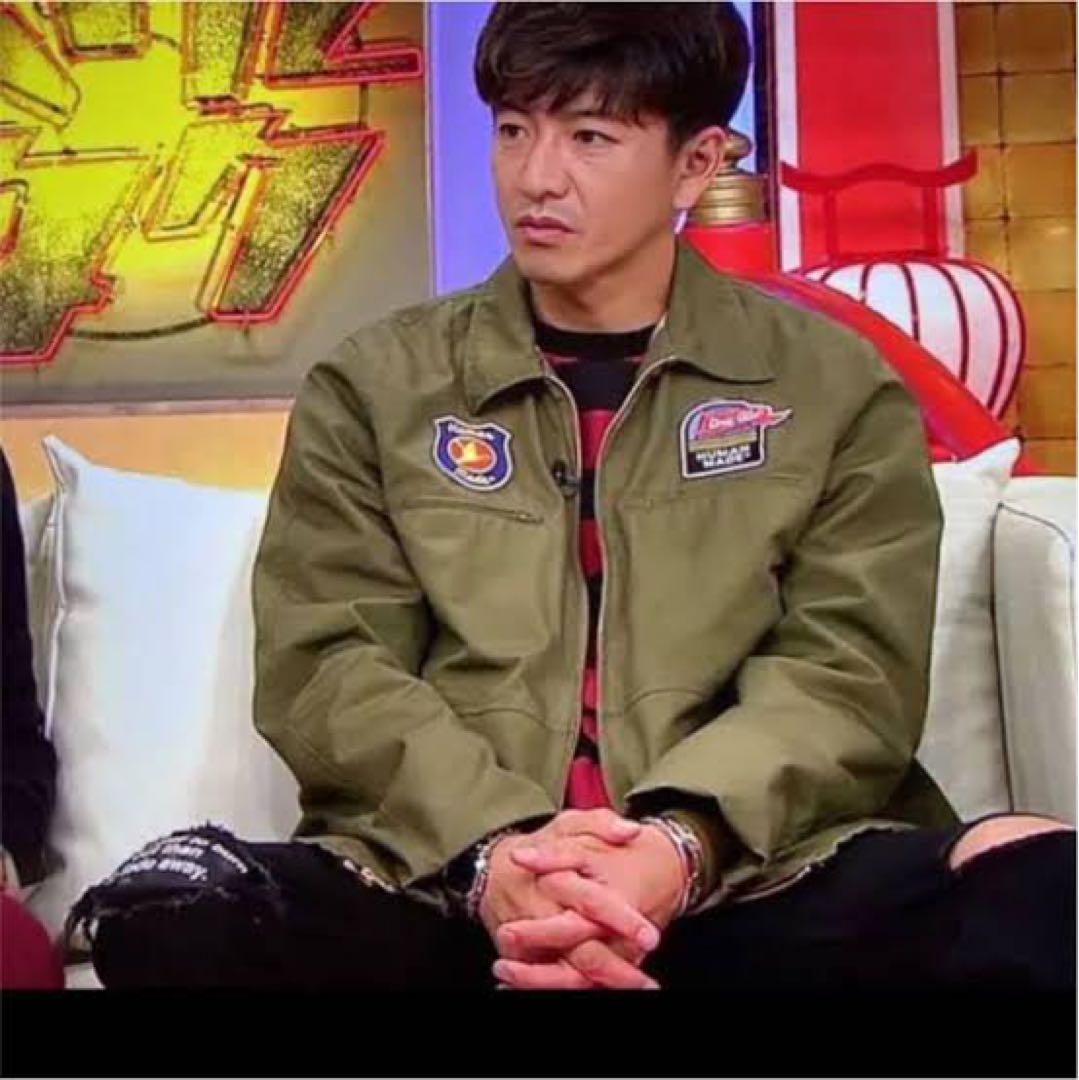 Human Made Patch Jacket Olive Lサイズ キムタク - メルカリ