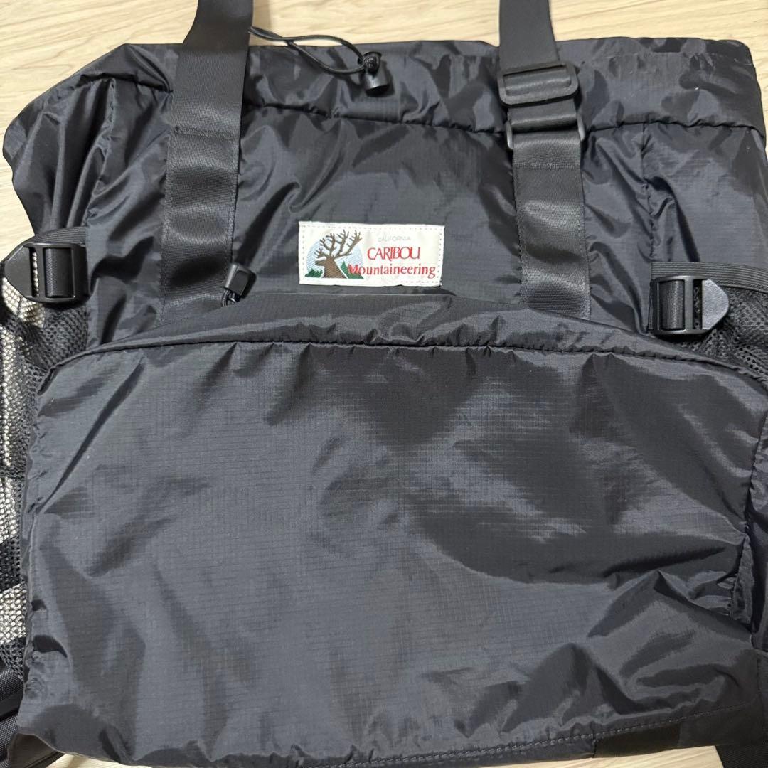 CARIBOU 2WAYトートバッグ／リュック ブラック 楽天市場】【返品交換送料無料】CARIBOU Mountaineering(カリブー