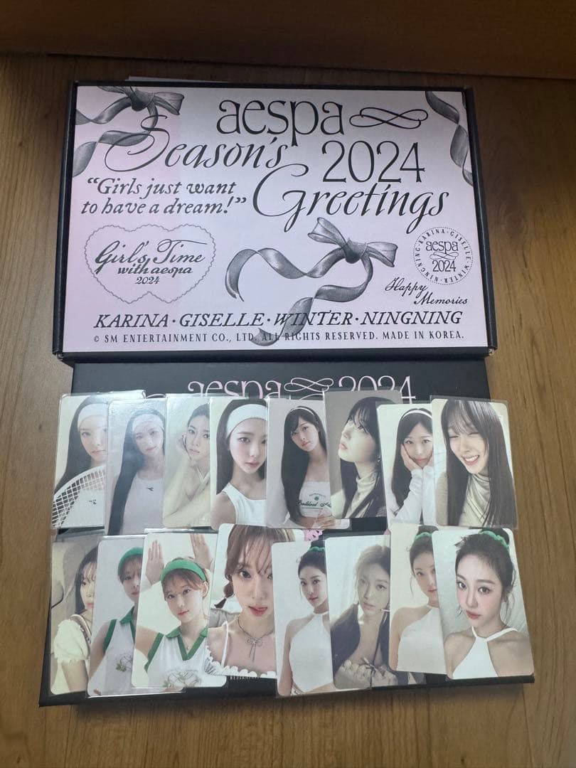 K-POP・アジア aespa Season's Greetings 2024 jp.ktown4u.com : aespa - 2024 Season's Greeting